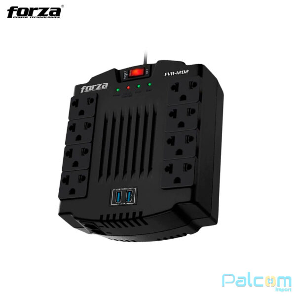ESTABILIZADOR ELECTRONICO FORZA FVR 1202 1200VA